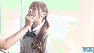 SABA-349 東京制服辣妹援交，為了買一件性感內褲甘願下海被男客肏到中出 01