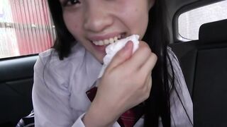 345SIMM-656 性欲旺盛なスケベっ娘再び！素朴であどけない顔とナチュラル未処理陰毛が堪らないJ系のうららちゃんと久々の再会！お台場でのデート中にもムラムラしちゃう