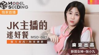 MSD-041JK 앵커의 강간밥 - 장샤오주