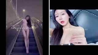 究極の9頭身対照的な女神「Jia Duo Bao」が8月に流出した最新作で、宅配便を誘惑し、高速鉄道で後ろから激しく犯され、セックスして潮吹きしながら顔を晒している