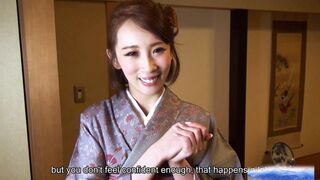 Aya Kisaki - Kimono lady Aya Kisaki is pleasured again and again