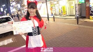200GANA-2191 在澀谷發現了一位萬聖節氣氛中的可愛公主！ ！一隻狼襲擊了她！在曼札拉，公主高興得氣喘吁籲！剃光公主和狼貓很高興哈囉