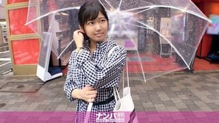 200GANA-2314 非常軟，第一槍。 1502我在秋葉原下雨把自己的傘弄壞了！一個用京都方言充滿善意的美麗女孩，在她擔心的時候向我呼喚！趁著單身的寂寞來找我