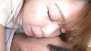 520SSK-027 【生徒と教師の禁断の恋】耳元で囁かれる甘い誘惑…♪細身なモデル級美少女J●が別れを惜しんで耳から脳内を刺激しておじさんち●ぽを生膣へ誘い込む！！「大