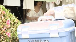 FAJS-052C 全裸誘惑 露出狂 慾求不滿3P爽翻天