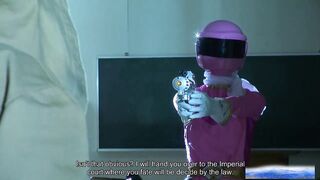 Japan HDV - Galactic Sentai Brave Blue gets worked over with sex toys by the aliens