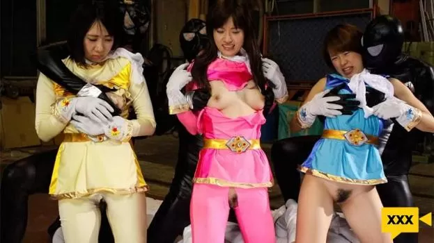 Japan HDV - Galactic Sentai Brave Are Captured And A Sex Orgy Ensues