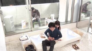 DVDES-941  一般男女モニタリングAV マジックミラーの向こうには愛する旦那（=むすこ）！ ずっとヤリたいと思っていたむすこの嫁と義父が過激ミッションに挑戦！「息