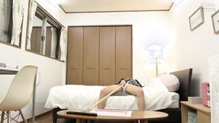 DVDMS-287 一般男女モニタリングAV 密室オナニー検証企画！真面目な女の子ほど実はムッツリスケベという噂は本当なのか！？学校帰りに声をかけた有名進学校に通う女子○