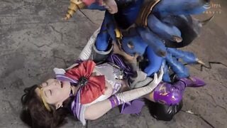 GHNU-086 美聖女戦士セーラーナイトエルメス ～最強戦士封じ込め計画～ 月島花