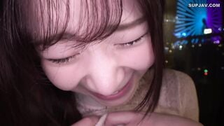 535LOG-010 【甘すぎ！！ラブラブ淫語の嵐】女子アナ級の可愛さ&ニコニコ笑顔で愛嬌満点！！彼氏にず～っとくっついて甘え上手というか超あざとい(！！？)パン染みぐっ