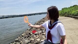 345SIMM-679 【叔父さんにより開発(済)本気イキ絶叫ドMな姪っ子女子○生】『叔父さん好き♪』年上にベタ惚れ満点笑顔の童顔デカ尻J○とtidythinなまエッチ♪発展途上