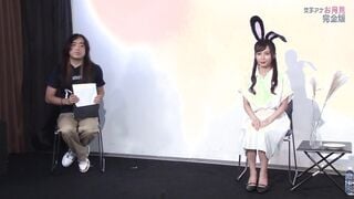 PARATHD-3459 女子アナと一緒にお月見！満ケツを愛でながら女子アナが感じまくりのイキまくり！マ●コも濡れてヒ～クヒクッ！ 完全版