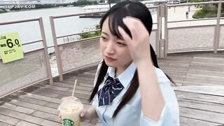 FC2-PPV-2077293 ★ちょいオタ★黒髪美●女18才★車内フェラ→高層ホテルで発情しまくりのイチャラブ生セックス