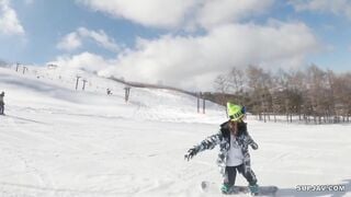 326EVA-166 潮吹きざんまい&連続中出し！！冬のゲレンデでゲットした銀座の高級クラブ嬢がナンパチ●ポに撃沈イキまくり！ｗｗｗ いつき