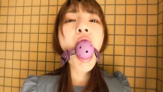 GUN-884 涎と少女とボールギャグ 春日えな