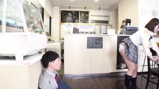 AARM-149 J●のふわふわお尻に圧迫壁ドンされたいオジさん達