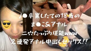 FC2-PPV-1138832 Miki-chan（第2部分）與J●畢業同時進行肛門發育！ ！一個超級敏感的女孩在肛門射精的陰部