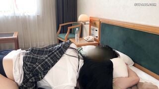 534POK-022 顔出し【個人撮影】見た目はチャラそうだけど実は恥ずかしがり屋のじょしこーこー生_経験の浅い未熟な娘に初めての中出し体験