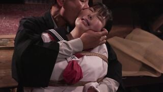GAJK-004 蔵の中で緊縛調教される女子校生 知らなかった両親の秘密と豹変した義父。亡き母と同じ性癖に堕ちてしまった無垢な娘 豊中アリス