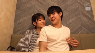 MIDV-168 あれ？外なのにおっきしてる 彼女が在宅の2日間、セフレ志願の彼女の親友と密着囁き誘惑デートで勃起させられたら即近くのホテルで何度も何度も中出ししまくった