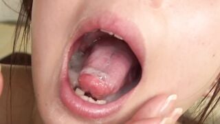 MIGD-520 凄い舌上発射、キッチリごっくん 秋吉ひな