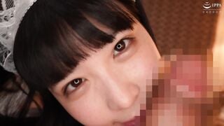 FOCS-114 精子が飛び出る瞬間が見たくてたまらない即尺メイド！いつでもどこでもチ●ポに夢中 横宮七海