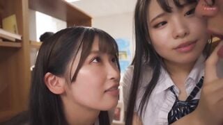 MFT-003 図書室で勉強してたら学校で有名なヤリマン美少女2人組に目をつけられて周りに気づかれない様にエッチしまくり！！「ほらぁベロキスしてやるから静かにしな…」「ほ