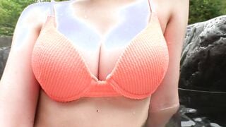 BANK-116 Creampie ผู้ประกาศข่าวน้ำพุร้อนกลางแจ้งใบหน้าสวยผิวสวย Ass กระโปรงดอกทองความงามภาษาคันไซ