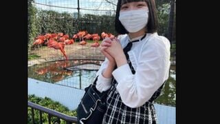 FC2-PPV-3289787 [臉部外觀] 我最喜歡的 J○ 想去東京觀光，所以我從動物園約會中出她