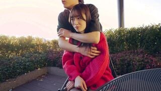 SQTE-478 休日に彼女と。中出しハメ撮りSEXでおもらしする彼女 上坂めい