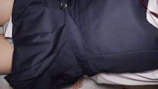 476MLA-137 反抗期の制服J○に生中出し！！親に反発して変態おじさんに連れ込まれたショートカットのナマイキ美少女が個撮の流れでまさかの顔出し流出… (永瀬ゆい)