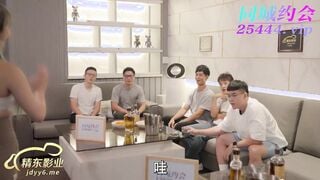 【國產精品】精东影业JDXYX006 激情多人约会 / AV女优现场试屌直接开干-林可晴