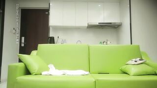 【千人斩星选】（第一炮）约了个短发大奶少妇TP啪啪，穿上黑丝镜头前口交后入猛操