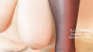 【巨乳肥臀白虎穴】推特巨乳溫柔妹妹『九兒』最新姊妹系列《背德女戀》絲乳交融 黑白連體 女之不倫 高清1080P版