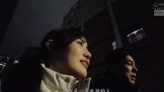 CJOD-391C 藤森里穗到自家拜訪 到早上為止的中出過夜約會