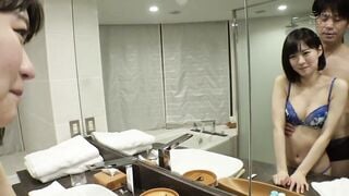 HMN-450C 引誘可愛咖啡店員約會後展現困惑臉蛋微笑答應、雖說是一日約會、帶進賓館後急遽變得淫蕩積極、瘋狂中出到早上。 東條夏