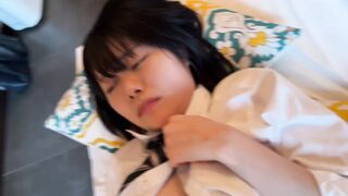 534POK-049 ハメ撮り【個人撮影】ショートヘアーの激カワ美小女とP活_嫌がる隠れ巨乳の制服女子に強引中出し (如月ゆの)