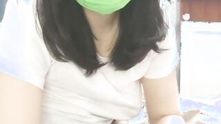 推荐，【球迷的奶球】清秀御姐，发骚挑逗男友，楼梯间刺激无套啪啪，清澈眼神下原来这么淫荡