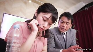 【モザイク破壊】DASS-105 陰湿セクハラ猥奴ショー 悪徳スタッフち○ぽに嬲られ堕ちた巨乳新人女子アナ さつき芽衣
