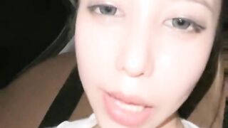 极品尤物模特女神！夜晚驾车路边车震！掏出炮友屌吸吮，肥穴美穴跳蛋自慰，骑上来深插爆操