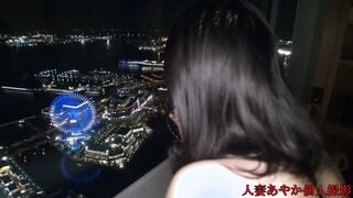 FC2-PPV-1816700 【変態人妻in横浜デート】昼間から口内射精されたザーメンを口に含んだまま観覧車デート＆夜景の綺麗なホテルで身体に卑猥な落書きをされた肉便器