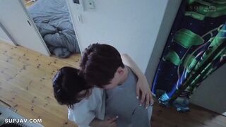 【モザイク破壊】STARS-718 最終兵器的彼女 小倉由菜のマンションに泊まって犯●れ、一生忘れられない最高の連続中出しと夜明けを迎えた。