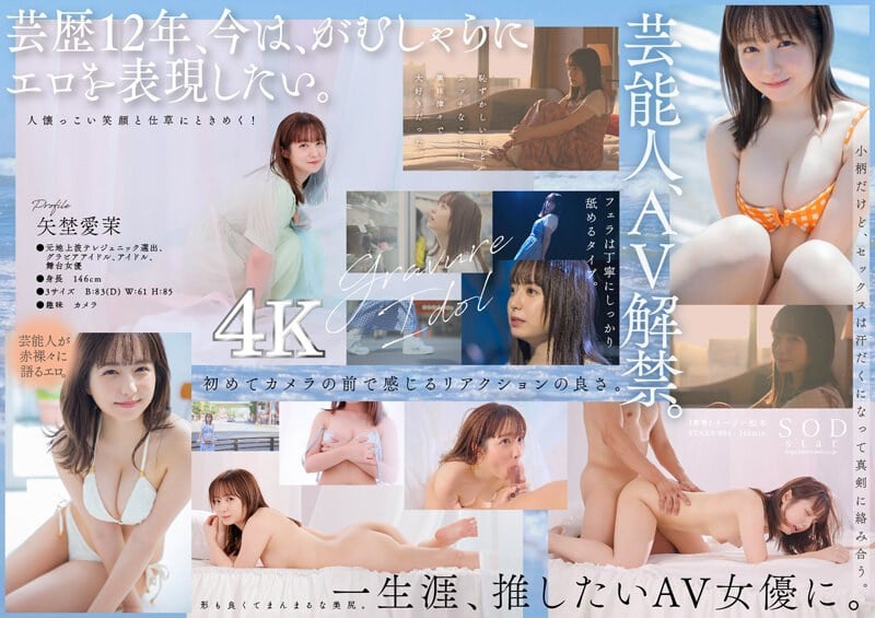 STARS-984 名流矢野真奈美 AV 出道【壓倒性的 4K 影片 Nuku！ ]