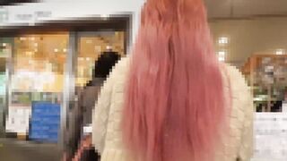 OCH-282 痴●電車＃046 ピンク髪で巨乳の姫系ギャル