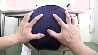 ATFB-308 흠뻑 프리 엉덩이 부루마의 과외 수업 하마사키 마오