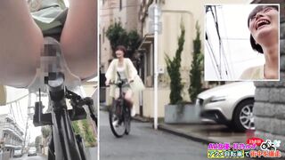 SGKI-015 人氣AV女優挑戰！在城市裡騎著腳踏車撒尿、潮吹、高潮！月野露娜奧托愛麗絲