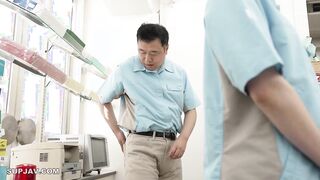 【モザイク破壊】HMN-435 お客さんがいるのに… コンビニバイト中に精液倍増の媚薬を飲んだ大嫌いなゲス店長にショートタイム時短中出しで子作りの練習台になった私… 東條