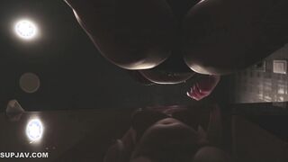 FC2-PPV-4545866 [ワンコインセール５００pt]Ｈカップおっぱいマンコ入浴/ザーメンぐちょぐちょのマンコを追撃の電マ責め＆お掃除フェラ/ローションにゅるにゅ