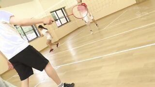 NHDTC-04802 運動部女子羞恥2 練習中にハメ潮するほど突きまくれ！ ～バドミントン部～ スレンダー微乳女子